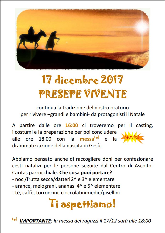 presepe vivente