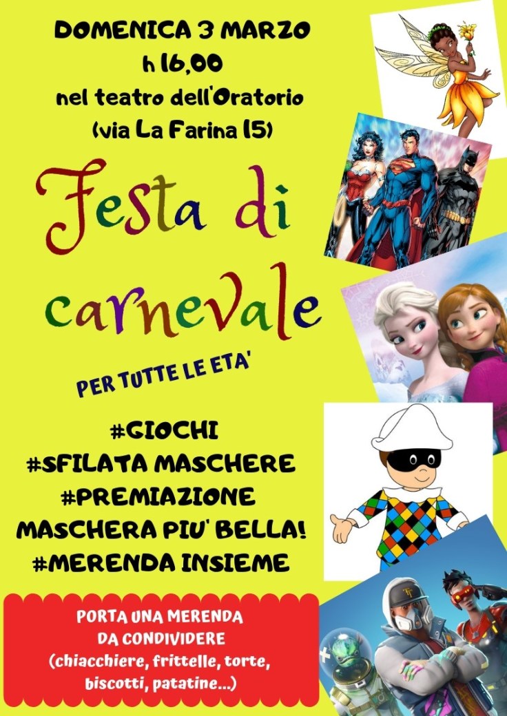 festa carnevale 2019