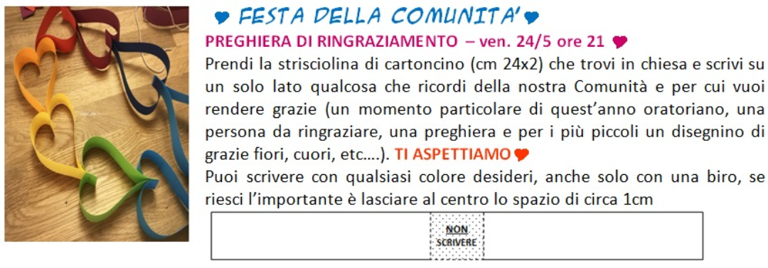 preghiera comunitaria 2019