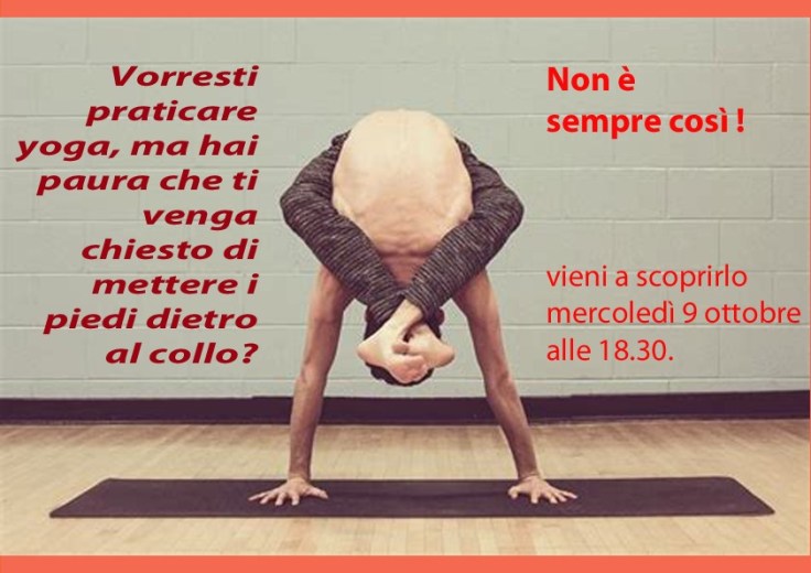 pubblicità yoga